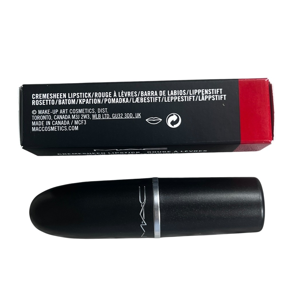 MAC Cremesheen Lipstick 232 Dozen Carnations Full Size New in box. - Picture 7 of 9